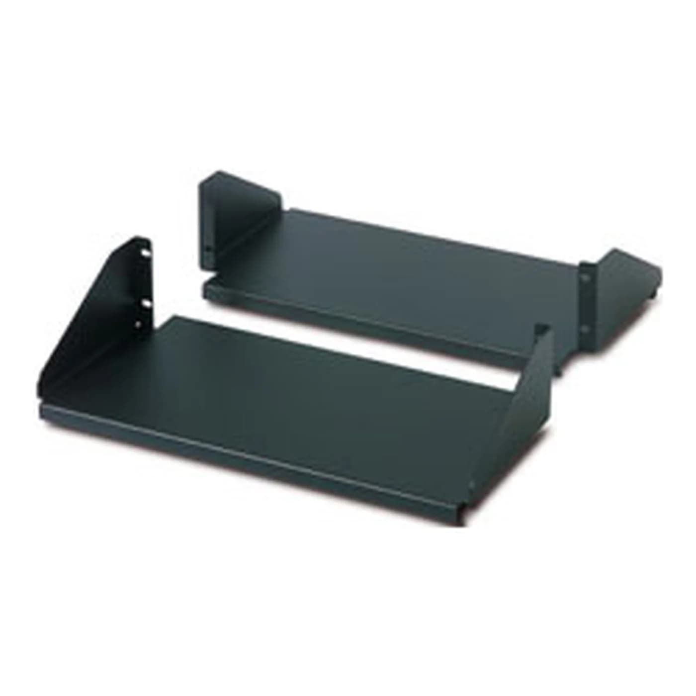 APC AR8422 Double Sided Fixed Shelf for 2-Post Rack 250 lbs Black