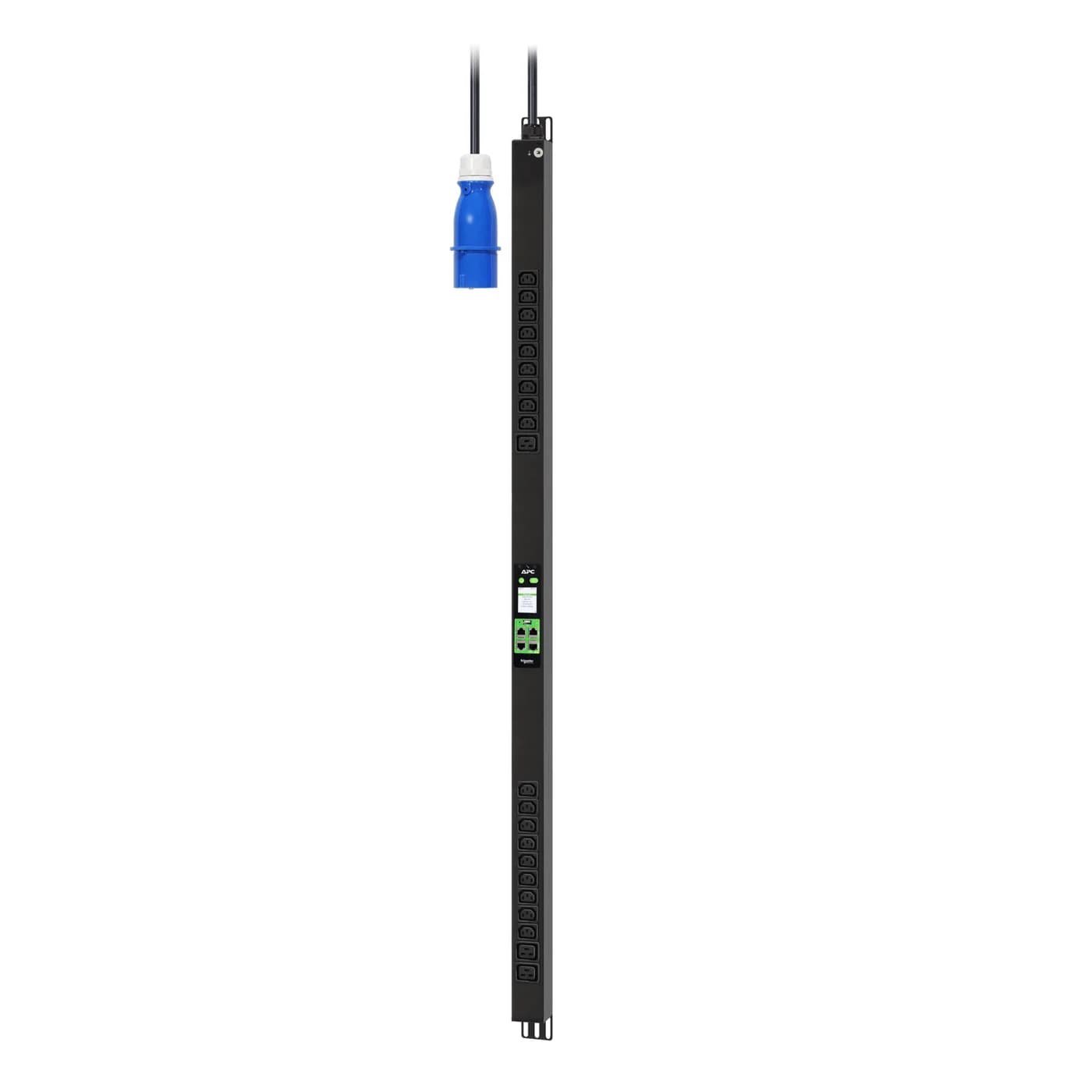 APC EPDU2116M Easy Metered Rack PDU 0U 16A 230V and 18 C13 3 C19 outlets IEC309