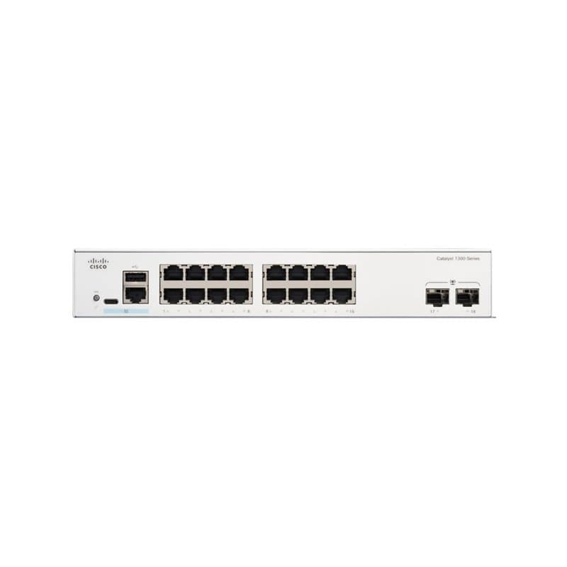 Cisco Catalyst 1300 16-port GE, PoE, 2x1G SFP [ C1300-16P-2G ]