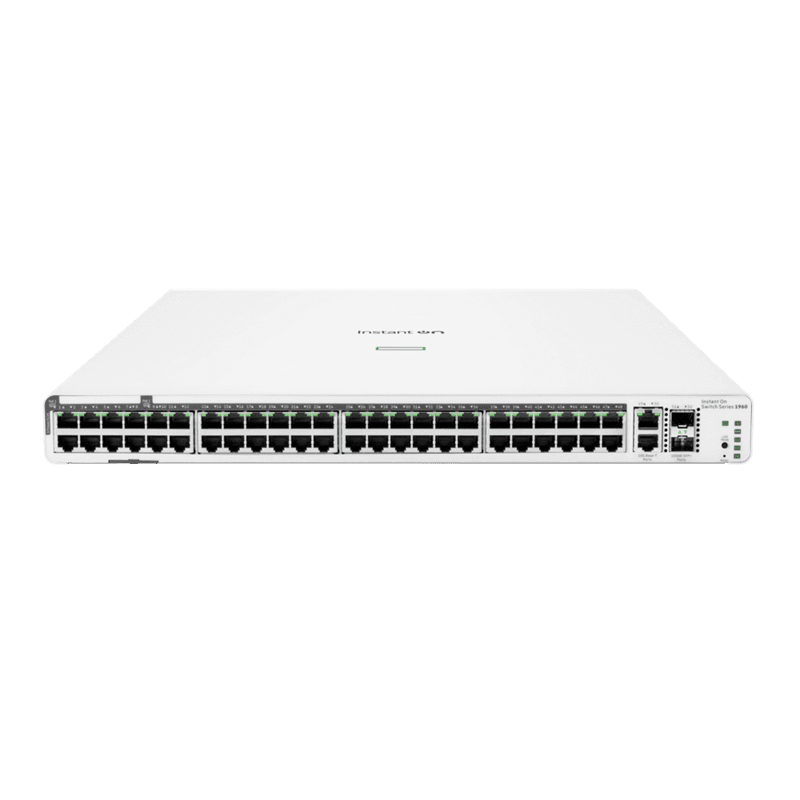 HPE Aruba Instant On 1960 48G 2XGT 2SFP+ POE 600W Switch [JL809A]