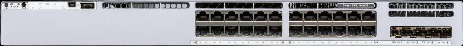 Cisco Catalyst C9300L-24P-4G-A 24-Port Gigabit PoE+ Switch 4x1G SFP Network Advantage