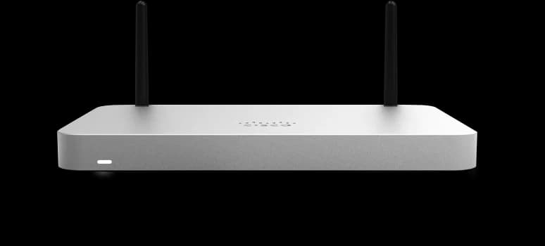 Cisco Meraki MX67W SD-WAN Security Appliance with Wi-Fi (5x GbE)
