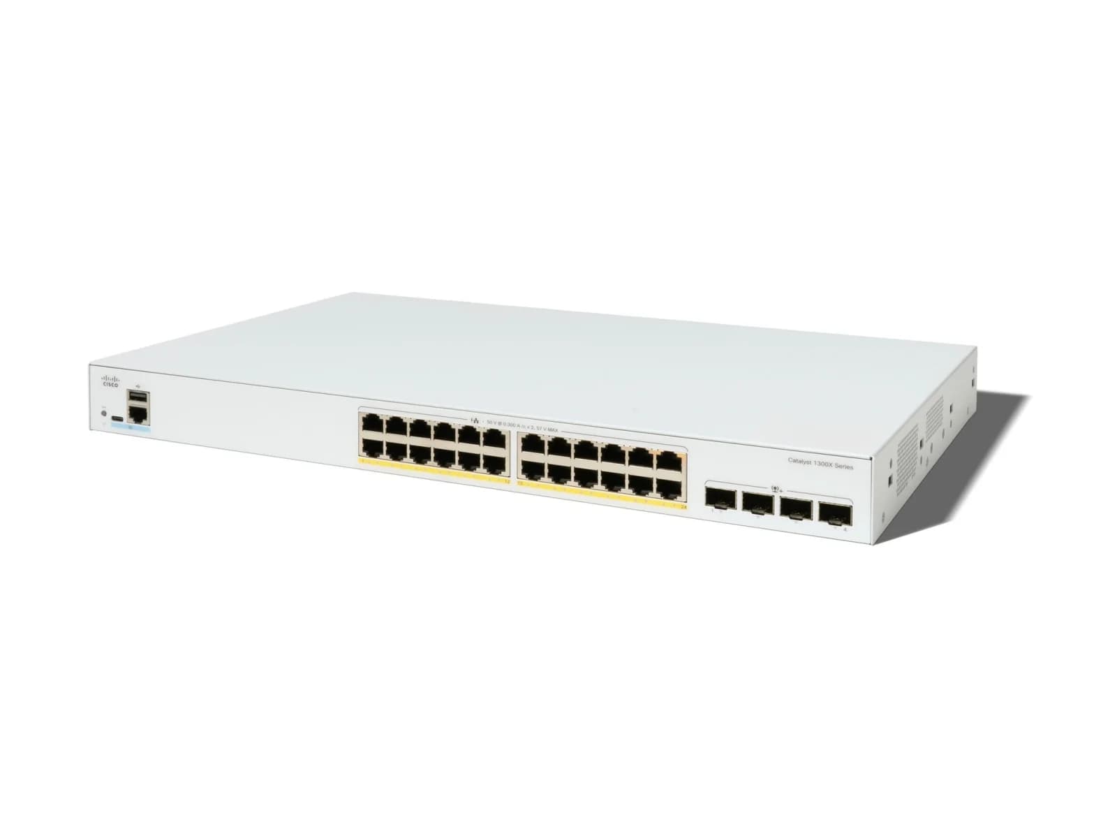 Cisco C1300X-24P-4X Catalyst 1300X 24-Port Gigabit PoE Managed Switch (4x10G SFP+)