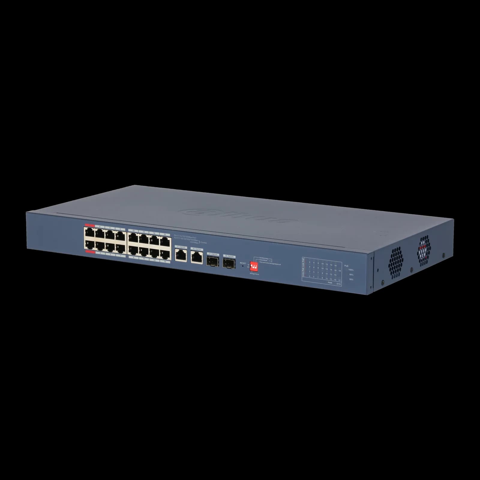 Dahua DH-CS4218-16ET-240-V2 18-Port Cloud Managed Desktop Switch with 16-Port PoE