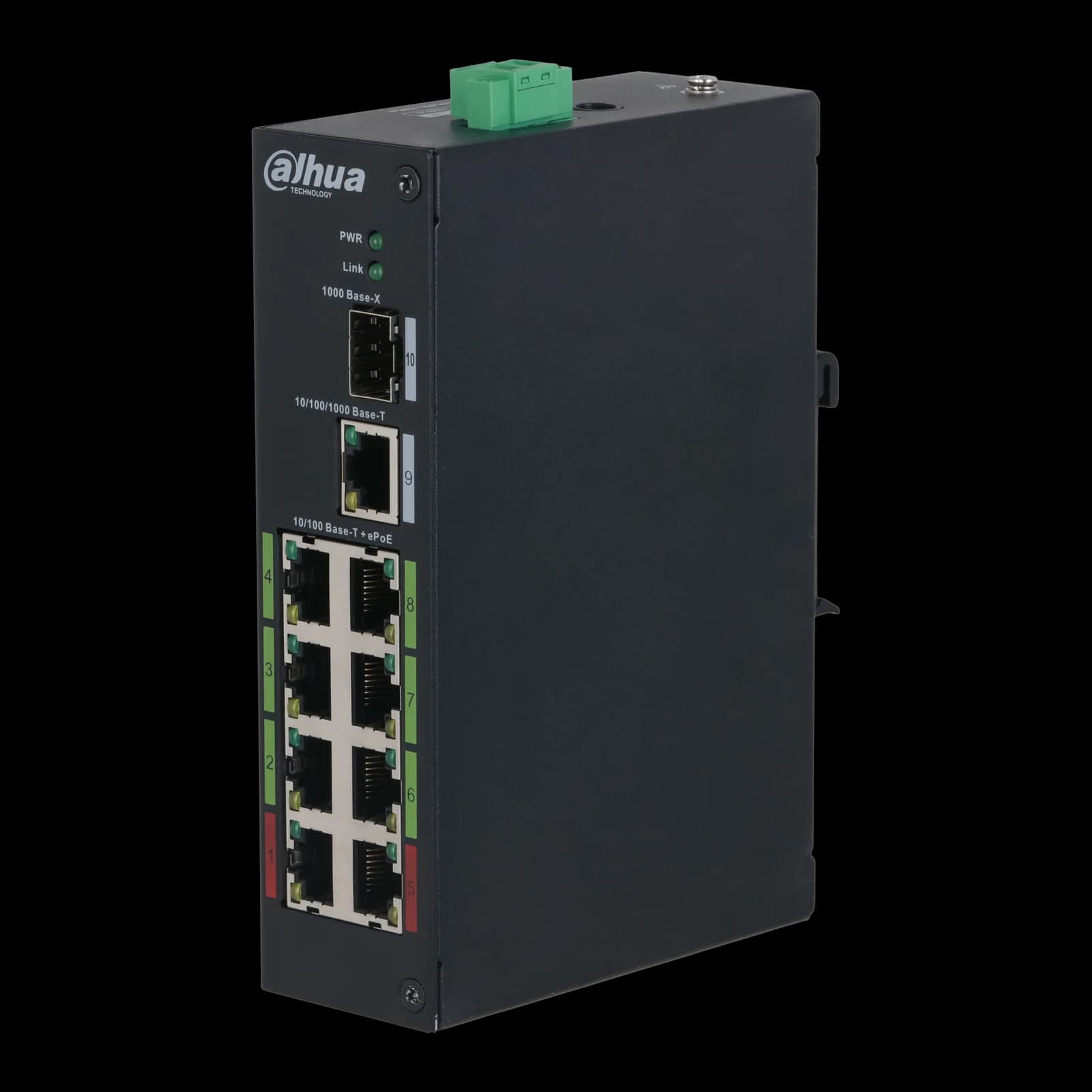Dahua DH-LR2110-8ET-120 10-Port Unmanaged Switch with 8-Port ePoE