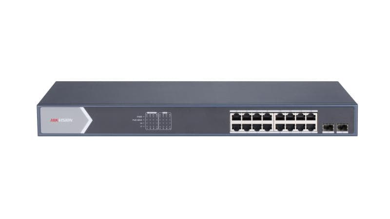 Hikvision DS-3E1518P-SI 16 Port Gigabit Smart PoE Switch