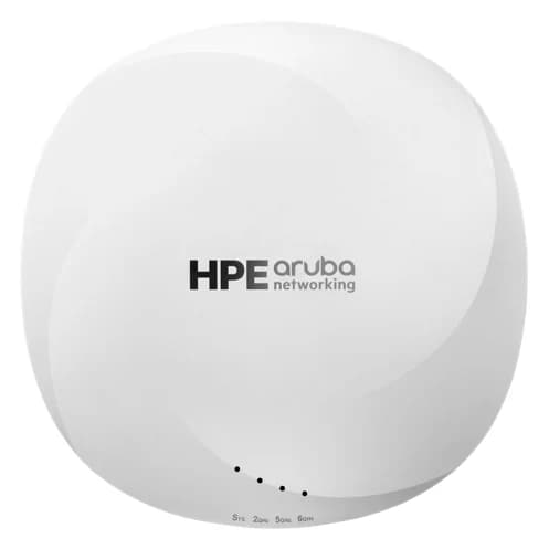 HPE Aruba Networking AP-615 (RW) Dual-radio Tri-band 2x2:2 802.11ax Wi-Fi 6E Internal Antennas Campus AP (R7J49A)
