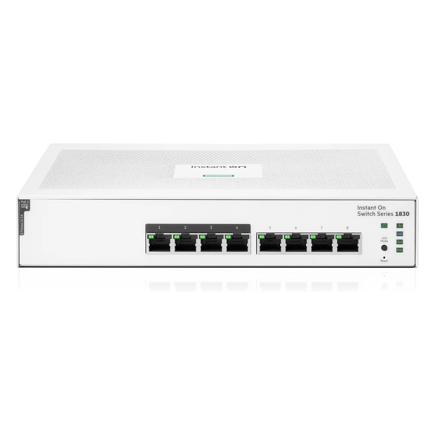 HPE Networking Instant On 1830 8G 4p Class4 PoE 65W Switch (JL811A)
