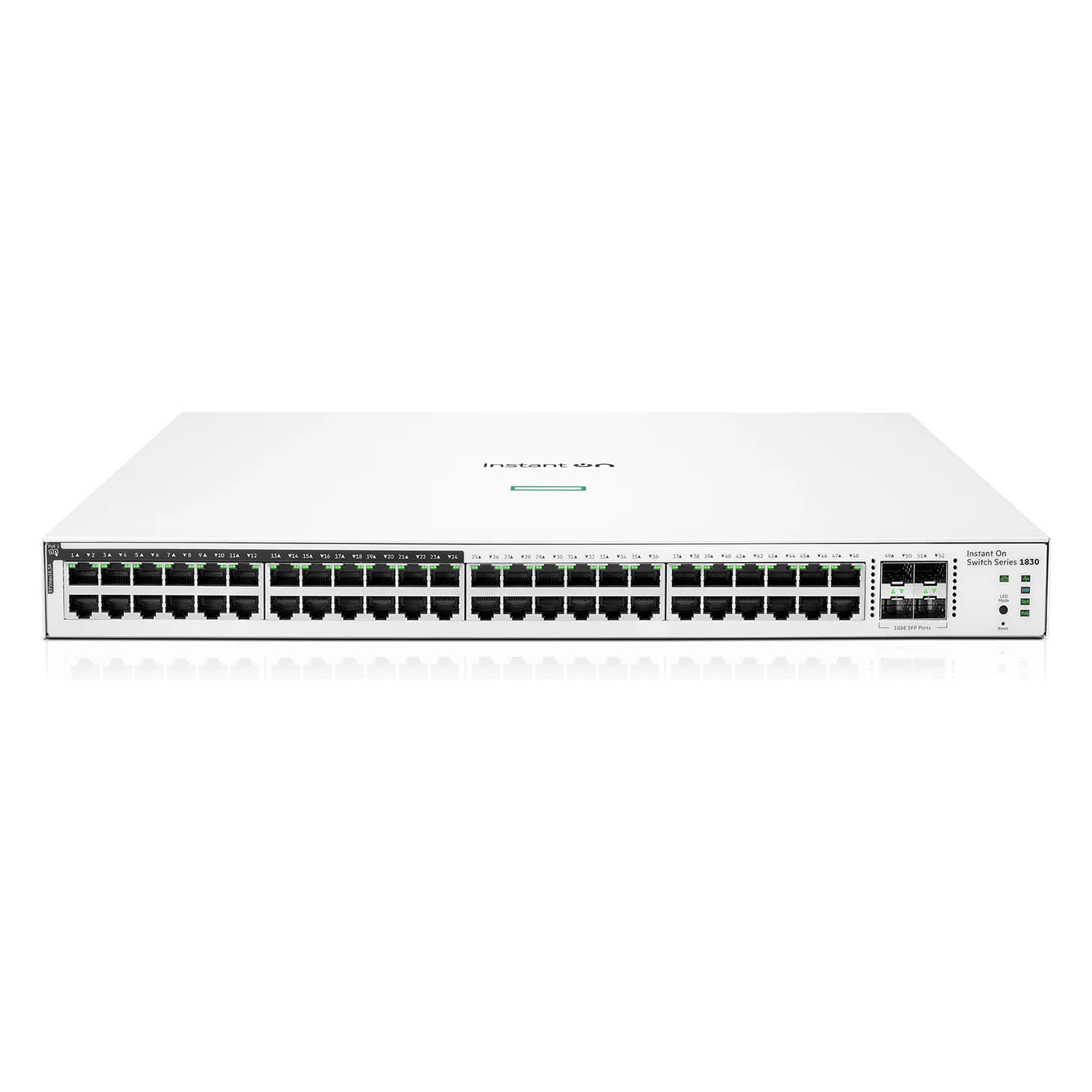 HPE Networking Instant On 1830 48G 24p Class4 PoE 4SFP 370W Switch (JL815A)