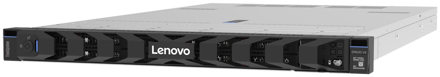 Lenovo ThinkSystem SR630 V4 1x Xeon 6505P / 16GB DDR5 / 2x 1.2TB HDD (7DG9A042SG)
