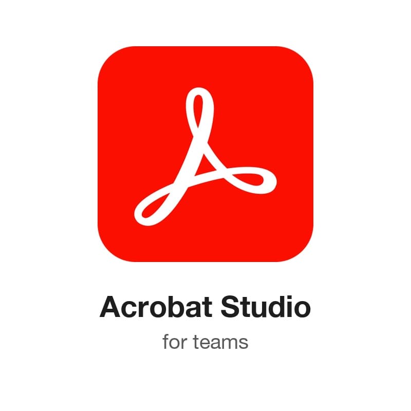 Adobe Acrobat Studio for teams (1 ปี)