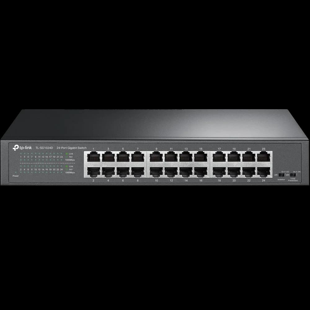 TP-Link TL-SG1024D 24-Port Gigabit Desktop/Rackmount Switch