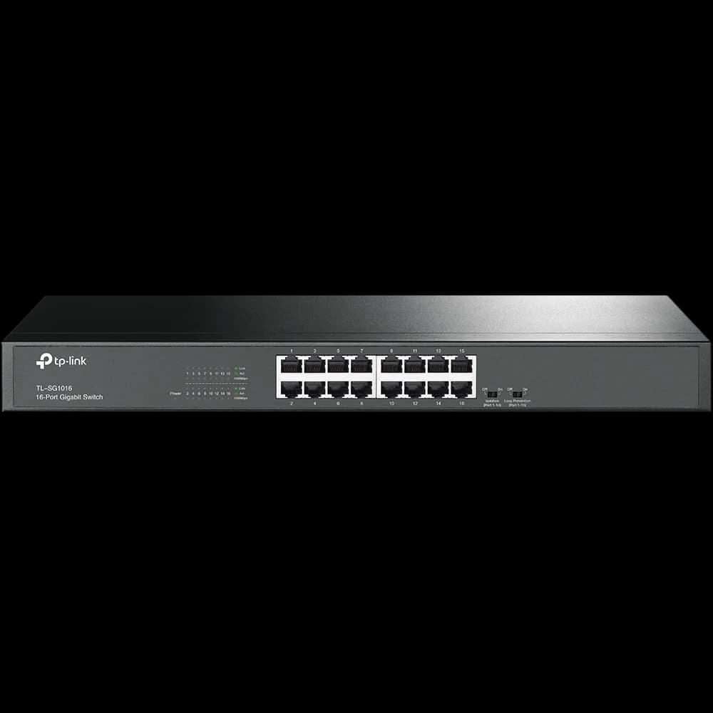 TP-Link TL-SG1016 16-Port Gigabit Rackmount Switch