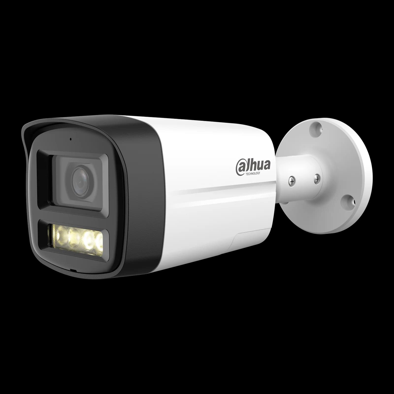 Dahua DH-HAC-HFW1200TLM-IL-T 2MP Smart Dual Light HDCVI Two-way Talk Fixed-focal Bullet Camera
