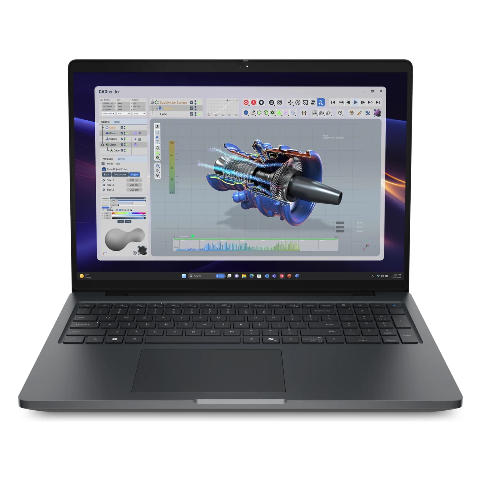Dell Pro Precision 5 16 PW516261 Core Ultra 5 336H / 16GB / 512GB SSD / Win 11 Pro (SNSPW5162611)