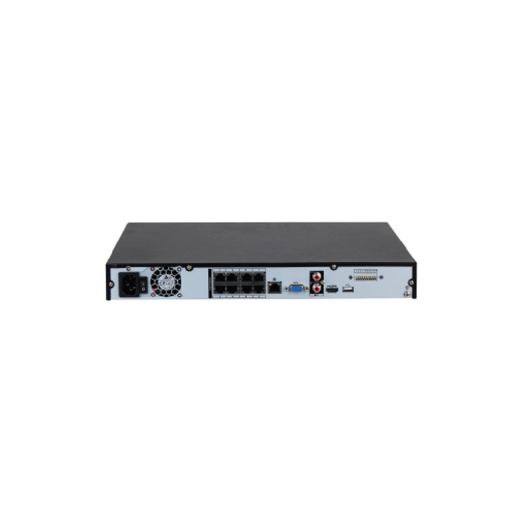 DAHUA 8 Channel 1U 8PoE 2HDDs WizSense Network Video Recorder - Image 3