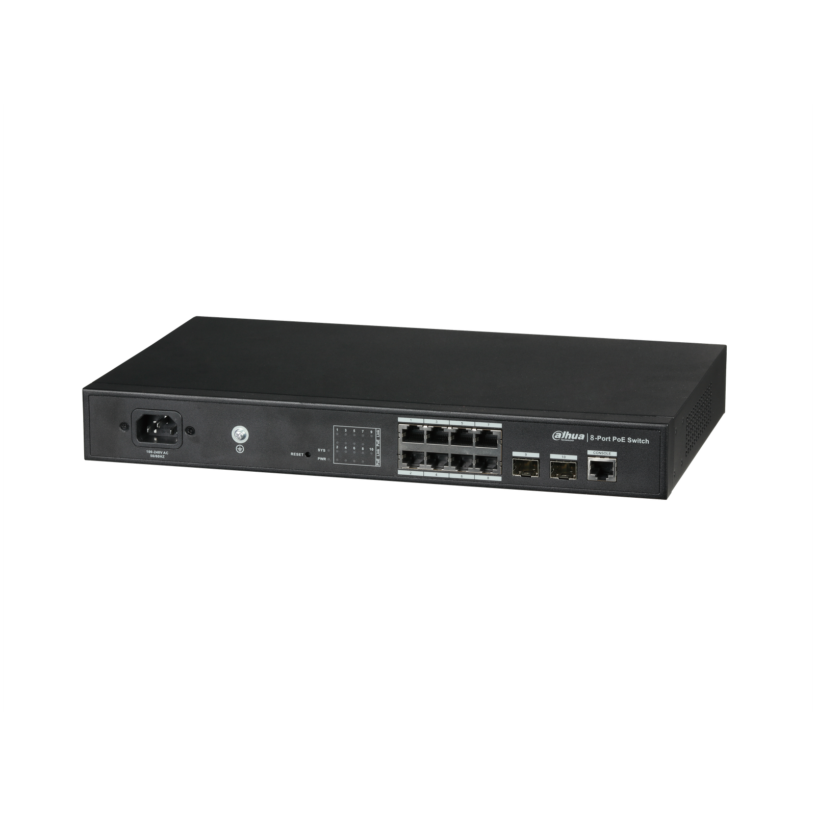 DAHUA Managed PoE Switch 8PoE 2Uplink (DH-PFS4210-8GT-150)