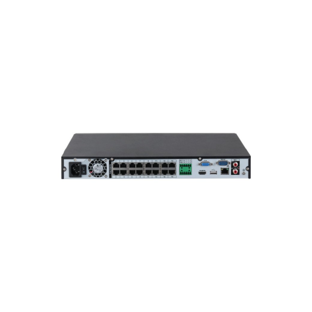 DAHUA 16 Channel 1U 16PoE 2HDDs WizSense Network Video Recorder - Image 2