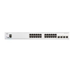 Cisco Catalyst 1300 24-port GE, Full PoE, 4x10G SFP+ [ C1300-24FP-4X ]
