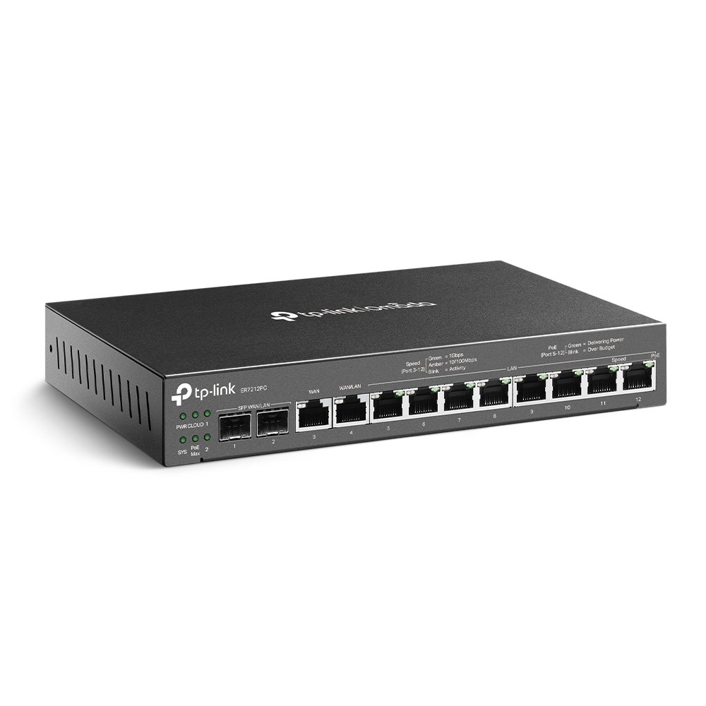 TP-LINK ER7212PC Omada Gigabit VPN Router with PoE+ Ports and Controller Ability - Image 2