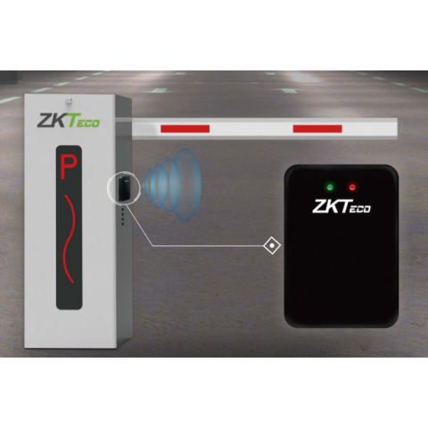 ZKTeco VR10 Pro เรดาร์เซ็นเซอร์ตรวจสอบวัตถุป้องกันไม้กั้นปิดตีรถ