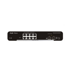 Reyee RG-NBS3100-8GT2SFP , 8-Port Gigabit L2 Managed Switch, 8 Gigabit RJ45 Ports,2 SFP Slots, Desktop Steel Case