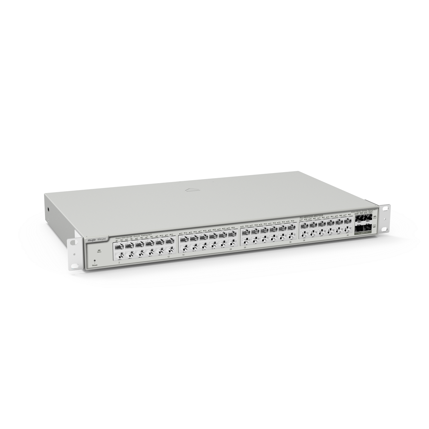 Reyee RG-NBS3200-48GT4XS , 48-Port L2 Managed 10G Switch, 48 Gigabit RJ45 Ports,4 *10G SFP+ Slots,19-inch Rack-mountable Steel Case - Image 3