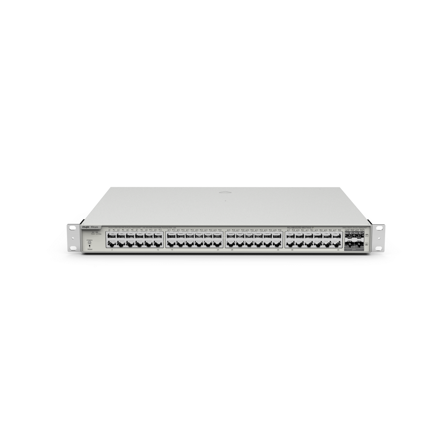 Reyee RG-NBS3200-48GT4XS-P , 48-Port Gigabit Layer 2+ Cloud Managed PoE Switch, 4 * 10G Uplink - Image 2