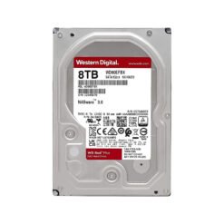 WD RED PLUS HDD 8TB 7200RPM SATA3 (WD80EFBX)