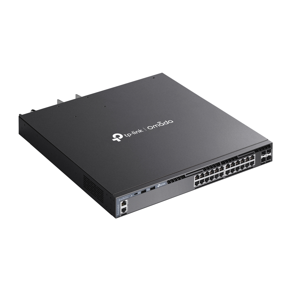 TP-Link SG6428XHP Omada 24-PortGigabit Stackable L3 Managed PoE+ Switch with 4 10GE SFP+ Slots - Image 4