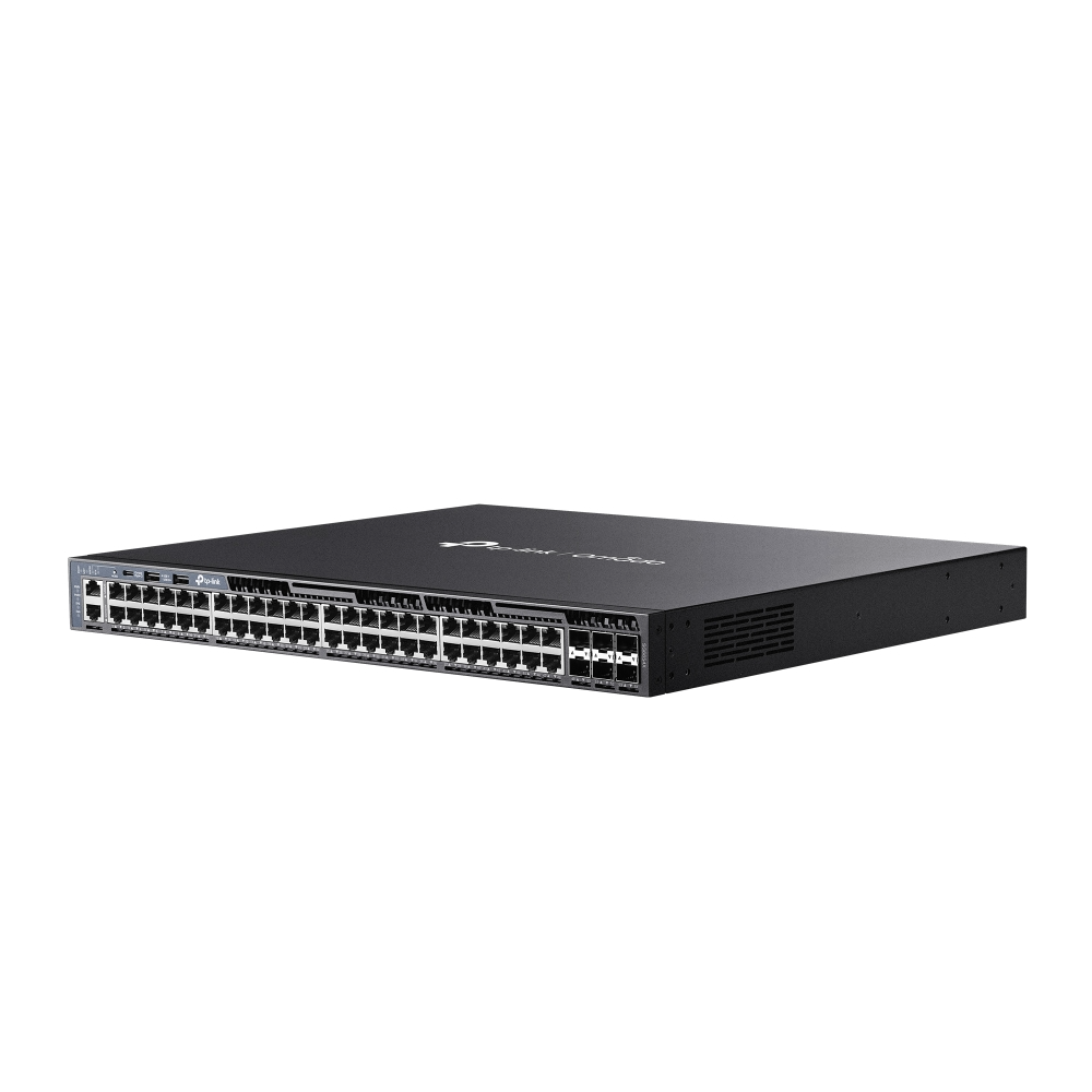 TP-Link SG6654X Omada 48-Port Gigabit Stackable L3 Managed Switch with 6 10GE SFP+ Slots - Image 2