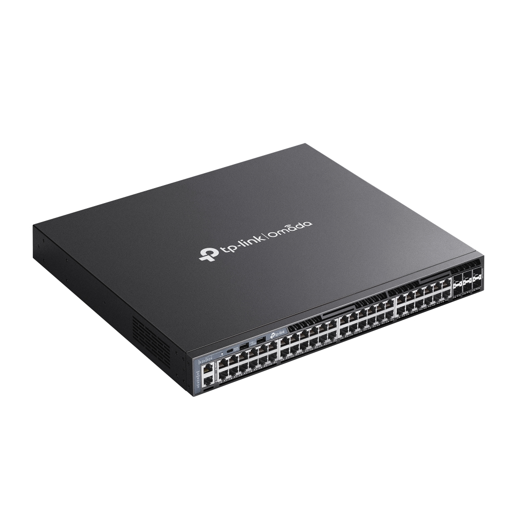 TP-Link SG6654X Omada 48-Port Gigabit Stackable L3 Managed Switch with 6 10GE SFP+ Slots - Image 3