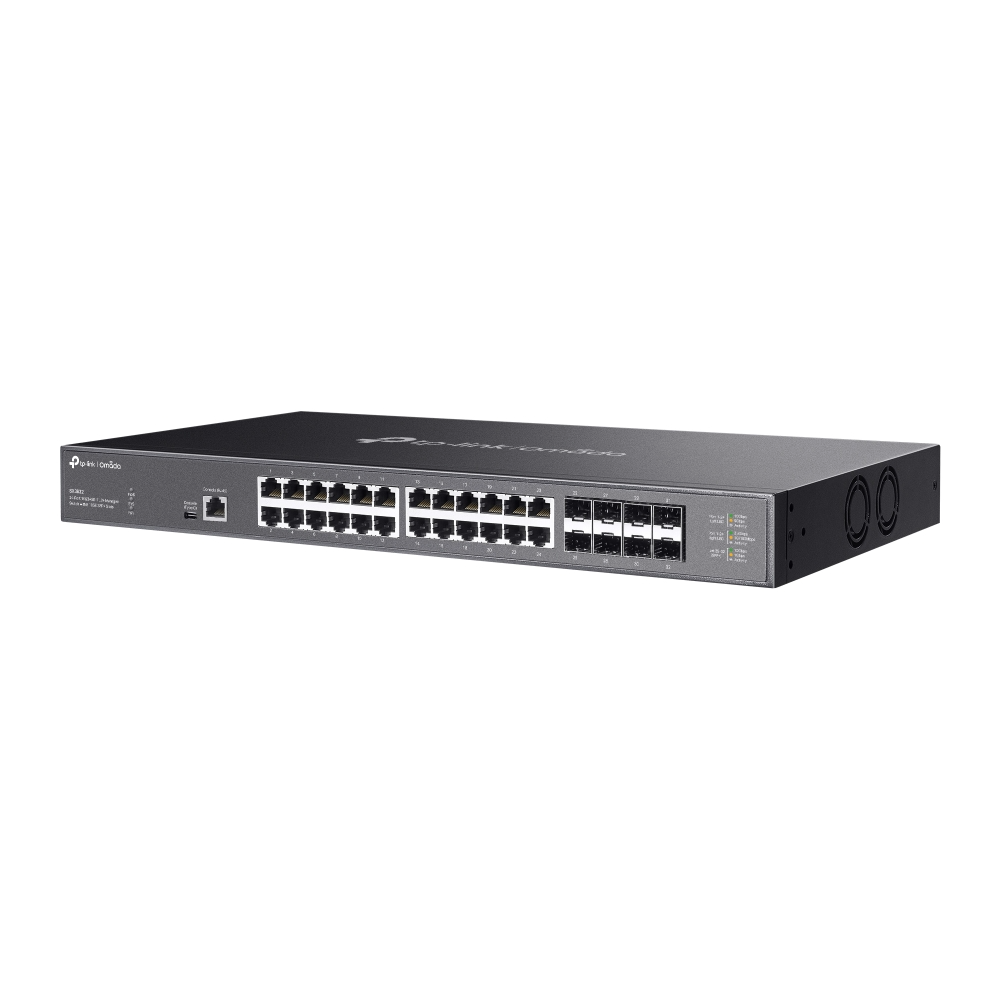 TP-Link SX3832 Omada 24-Port 10GBASE-T L2+ Managed Switch with 8 10GE SFP+ Slots - Image 3