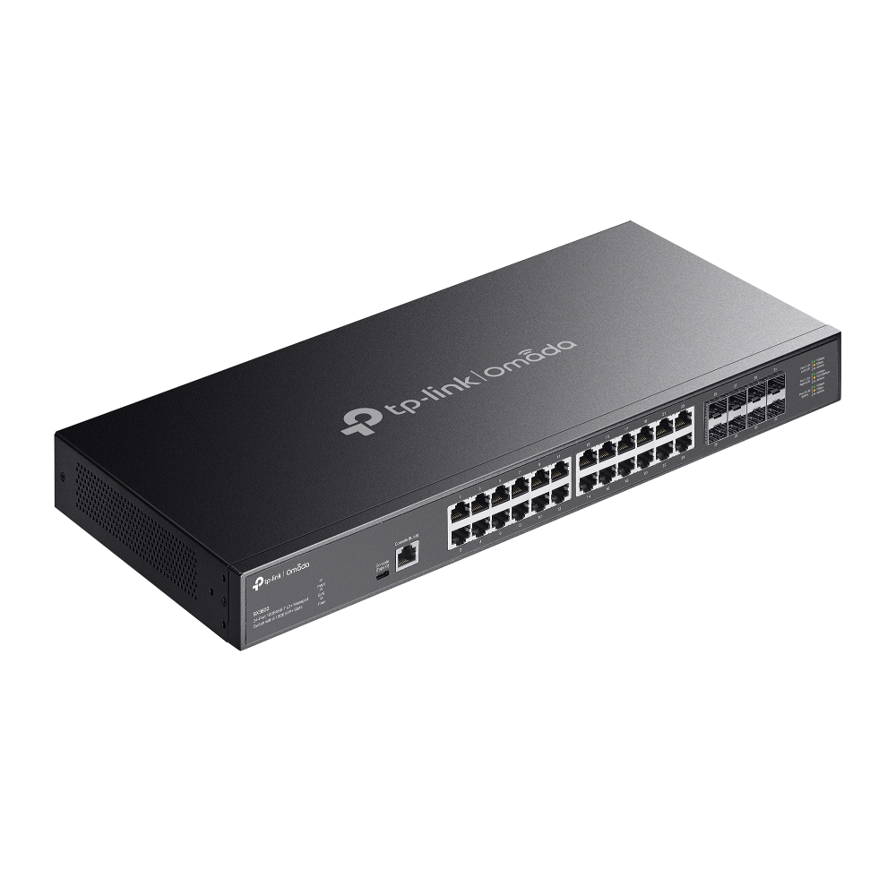 TP-Link SX3832 Omada 24-Port 10GBASE-T L2+ Managed Switch with 8 10GE SFP+ Slots - Image 4