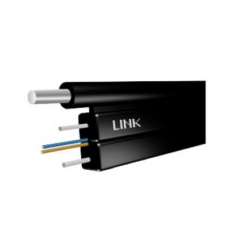 LINK (UFH9512M) FTTx FLAT 2C, Solid Drop Cable, LSZH (TRUE Compatible) 1,000 M.